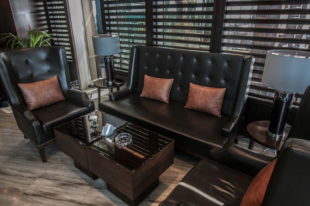 Bay La Sun Hotel And Marina - Emaar King Abdullah Economic City Екстер'єр фото The interior of the lounge